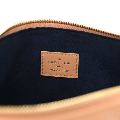 Louis Vuitton Lambskin Embossed Monogram Coussin PM Camel 8 of 11