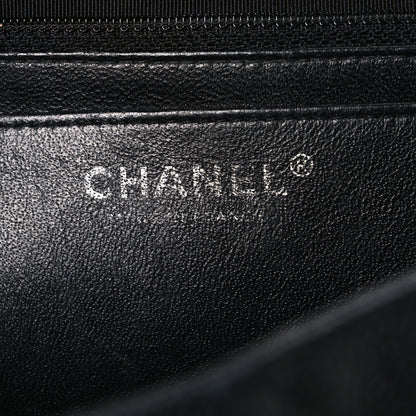 Chanel Caviar Quilted Jumbo Single Flap Black 6 of 11