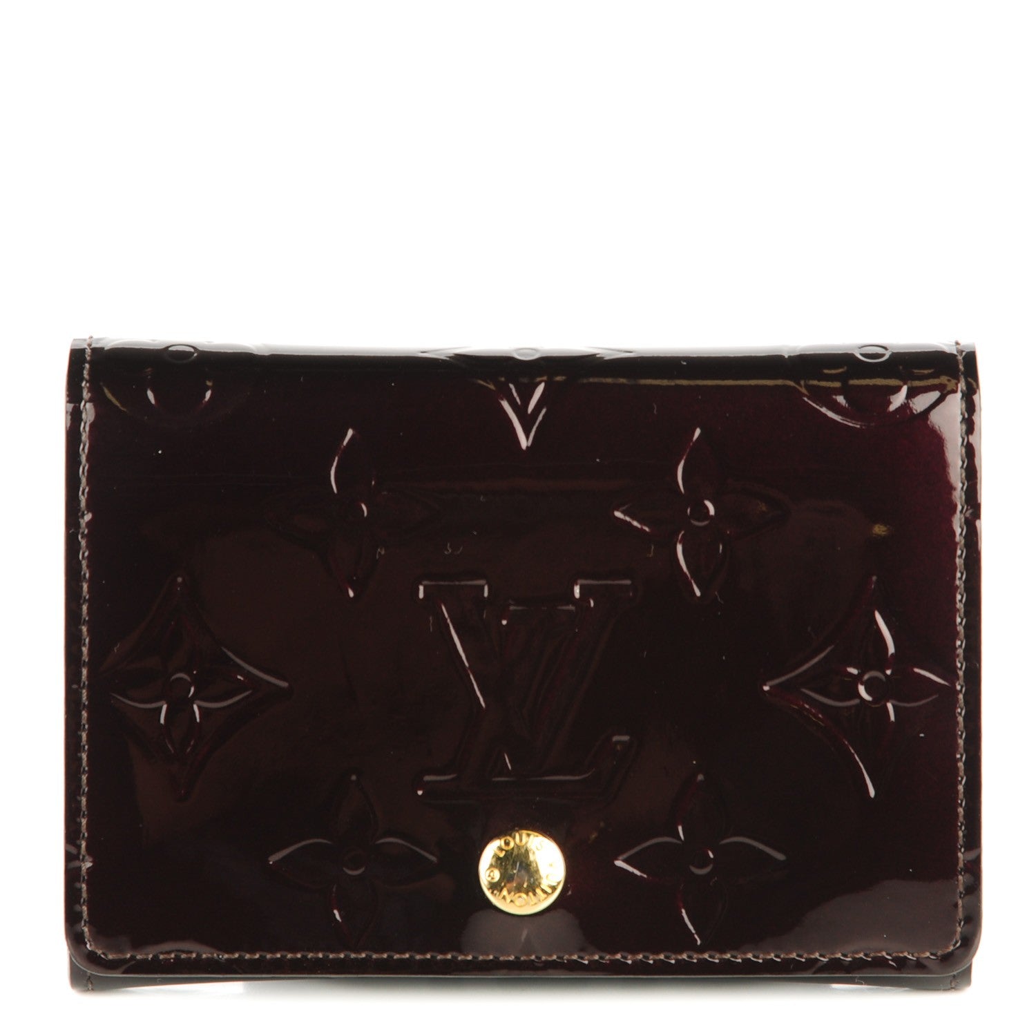 Louis Vuitton Vernis Business Card Holder Amarante 1 of 7
