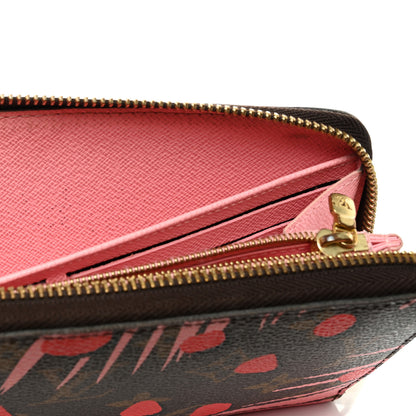 Louis Vuitton Monogram Jungle Dots Zippy Wallet Sugar Pink Poppy 8 of 11