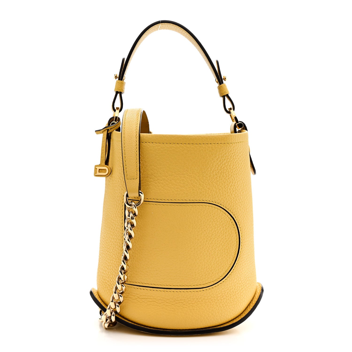 Delvaux Taurillon Mini Pin Daily Bucket Pollen 1 of 9
