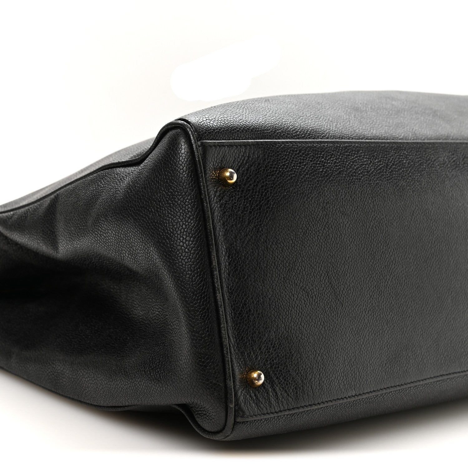 Chanel Caviar XL Weekender Bag Black 9 of 11