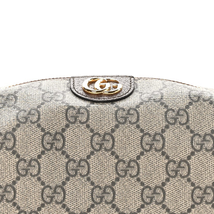 Gucci Soft GG Supreme Monogram Calfskin Medium Ophidia Cosmetic Case Beige Ebony New Acero 8 of 10