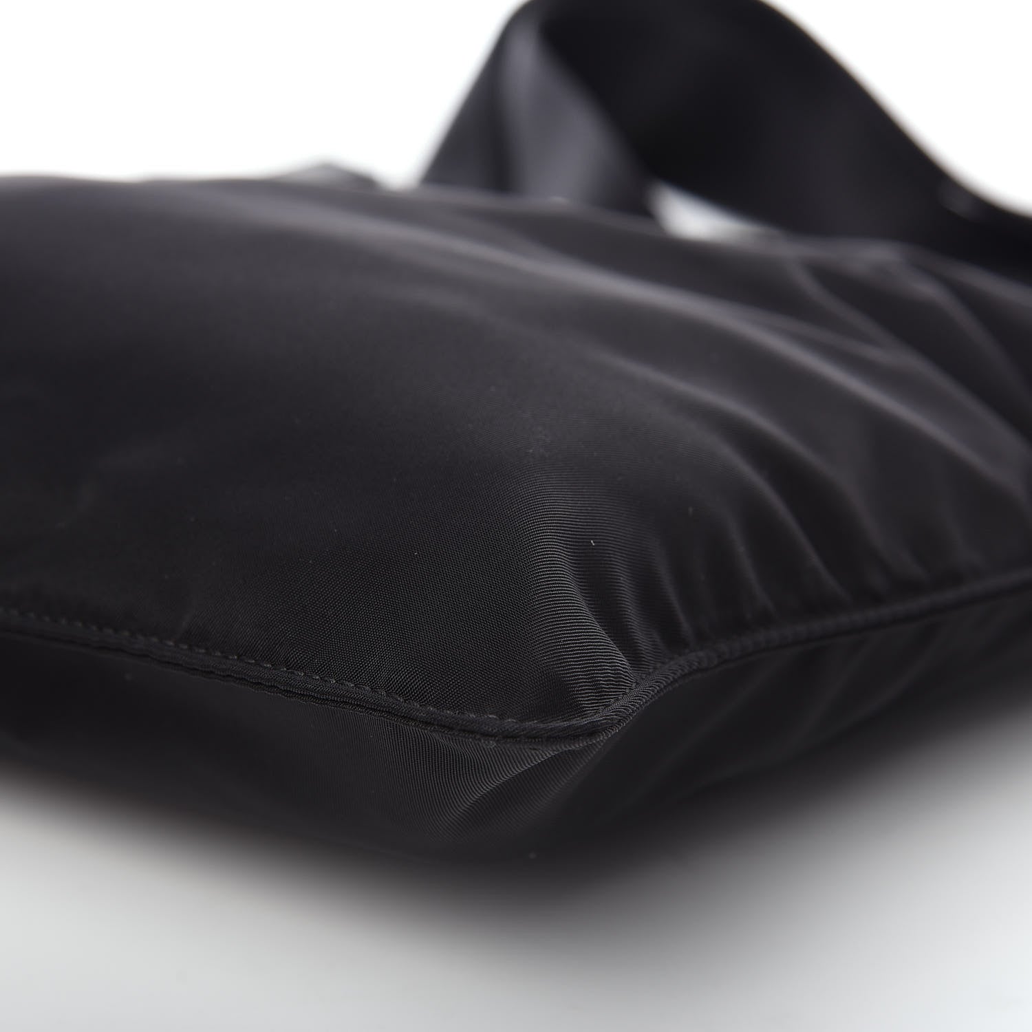Prada Nylon Vela Flat Messenger Bag Black 7 of 7