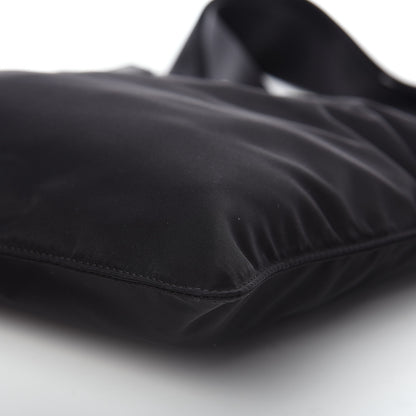 Prada Nylon Vela Flat Messenger Bag Black 7 of 7