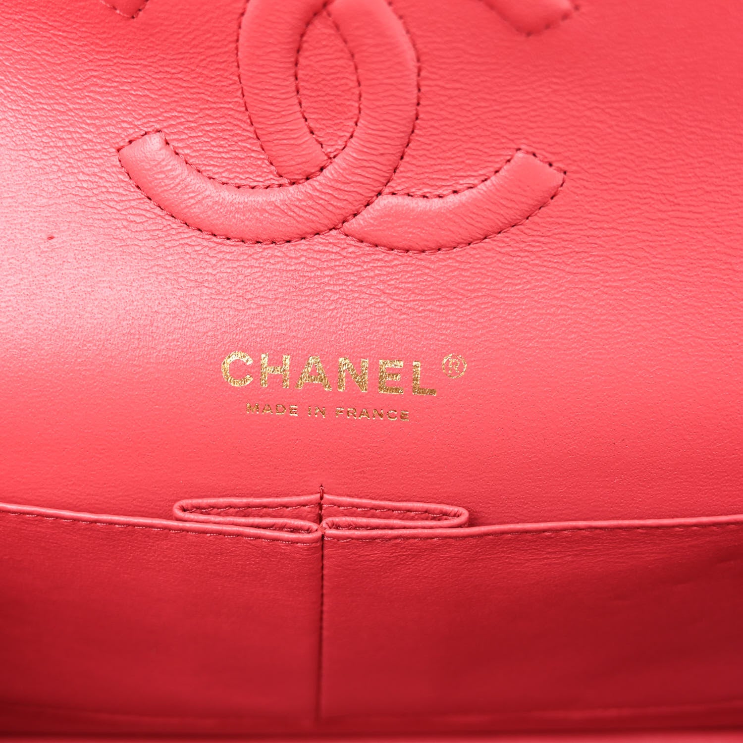 Chanel Caviar Quilted Medium Double Flap Pink 6 of 10