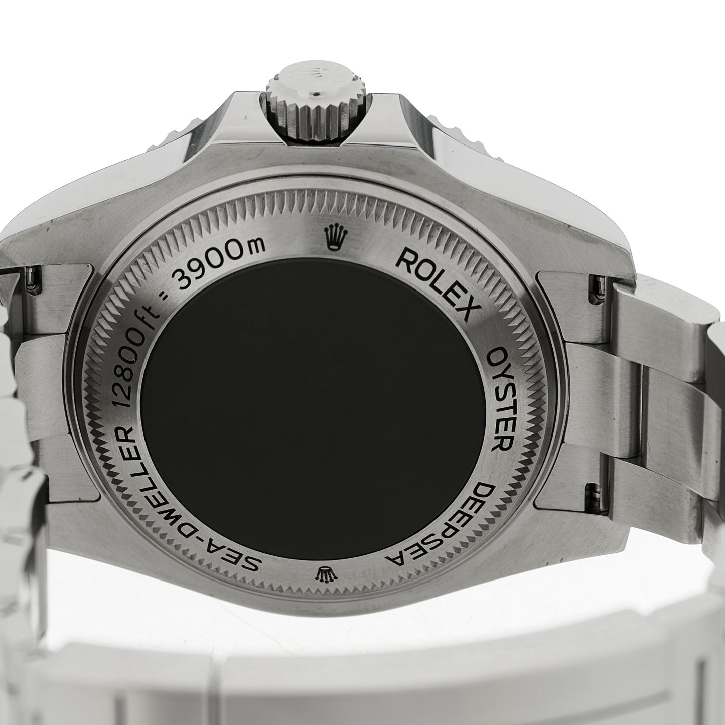 Stainless Steel 44mm Oyster Perpetual Date Sea-Dweller Deepsea Watch 126660 Black