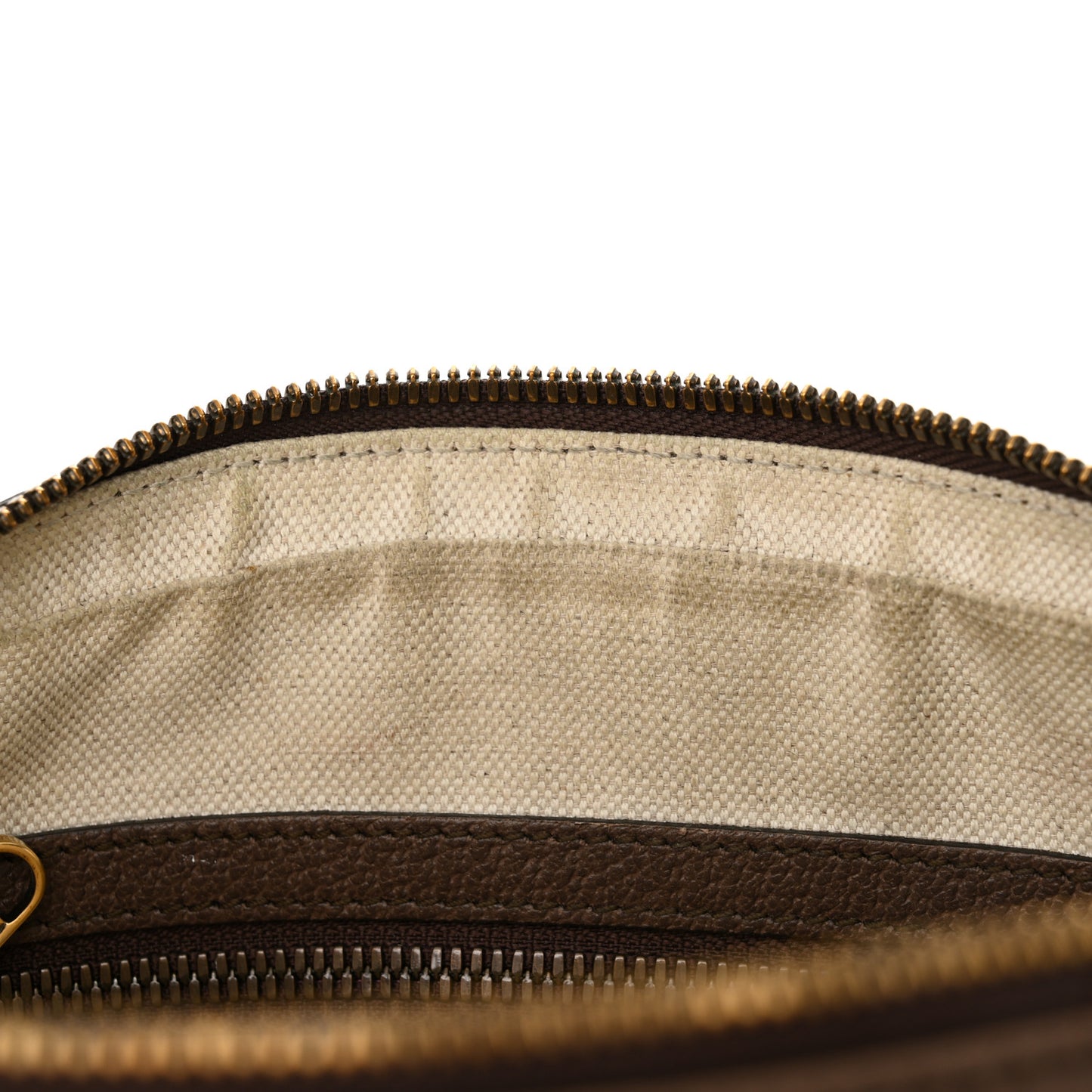 GG Supreme Monogram Web Small Ophidia Messenger Bag Brown