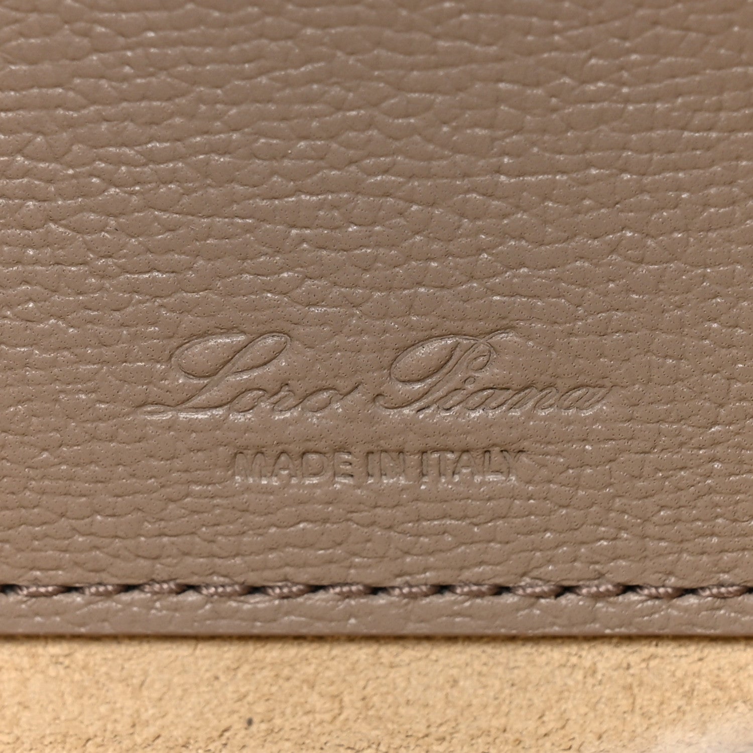 Loro Piana Grained Calfskin L23 Extra Bag Dove 6 of 10