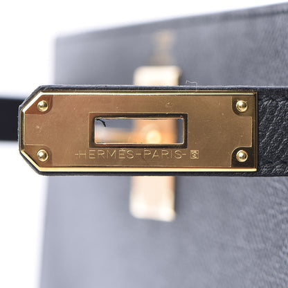 Hermes Epsom Kelly Sellier 28 Black 22 of 36