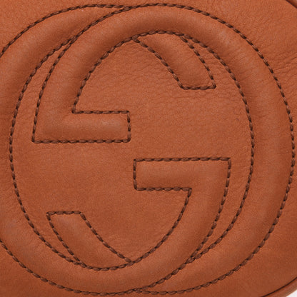 Gucci Vitello Range Mini Soho Chain Bag Old Whisky 11 of 14