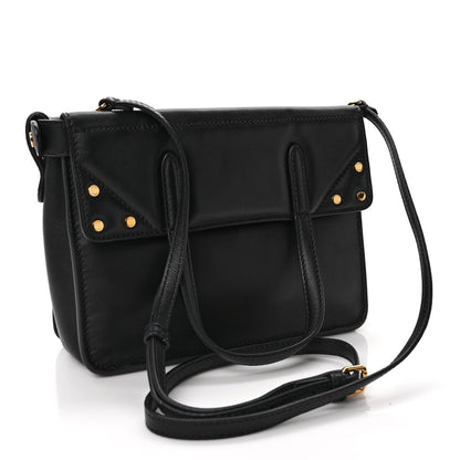 Fendi Vitello Grace Matte Small Flip Tote Black 3 of 7