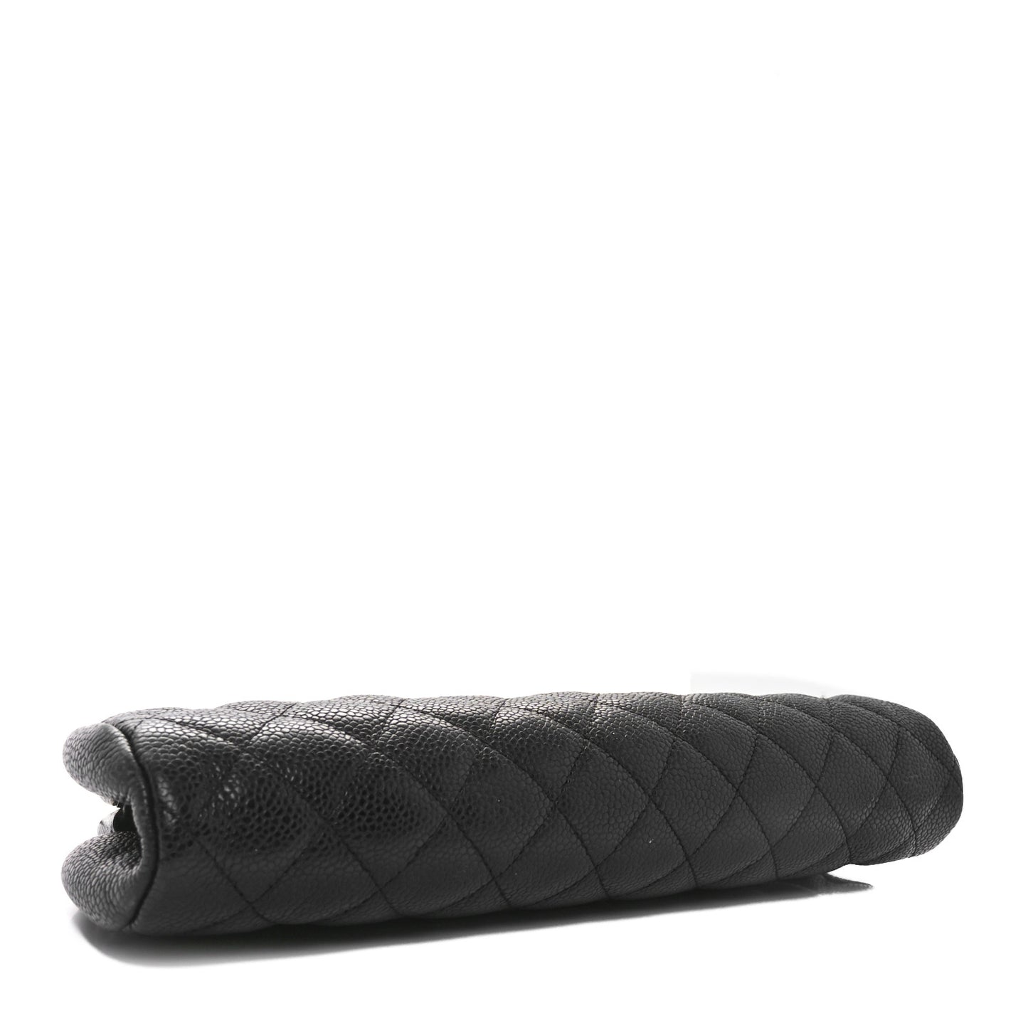 Caviar Quilted Timeless Clutch Black