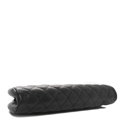 Chanel Caviar Quilted Timeless Clutch Black 4 of 11