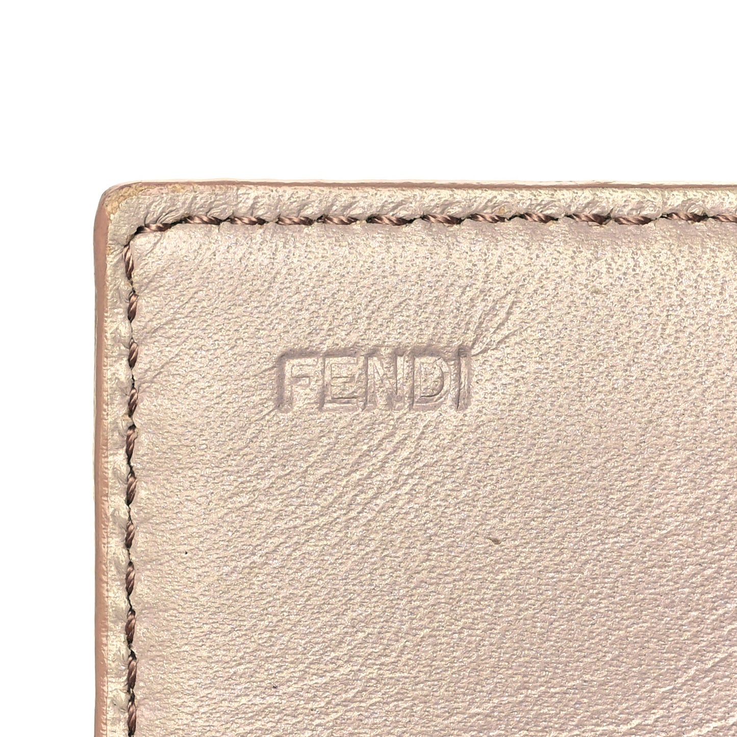 Vitello Birkin Logo Continental Wallet Rame