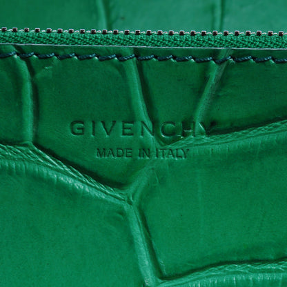 Givenchy Calfskin Crocodile Embossed Large Antigona Tote Emerald 11 of 11