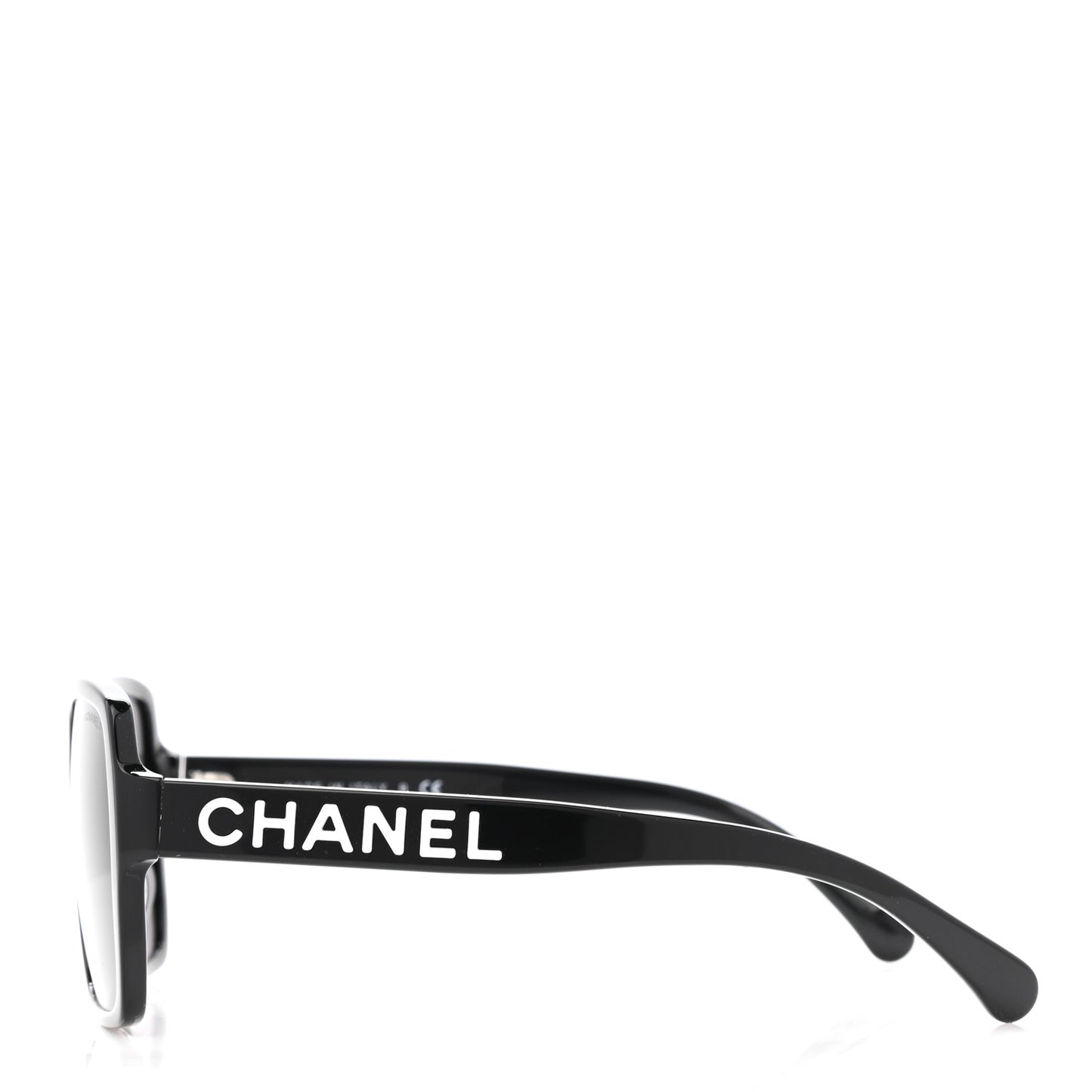 Acetate Polarized Square Sunglasses 5408 Black