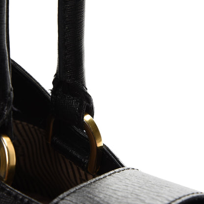 Fendi Vitello Elite Chameleon Shopper Tote Black 20 of 21
