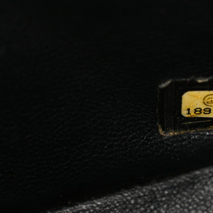 Chanel Lambskin Quilted Mini Square Flap Black 7 of 12
