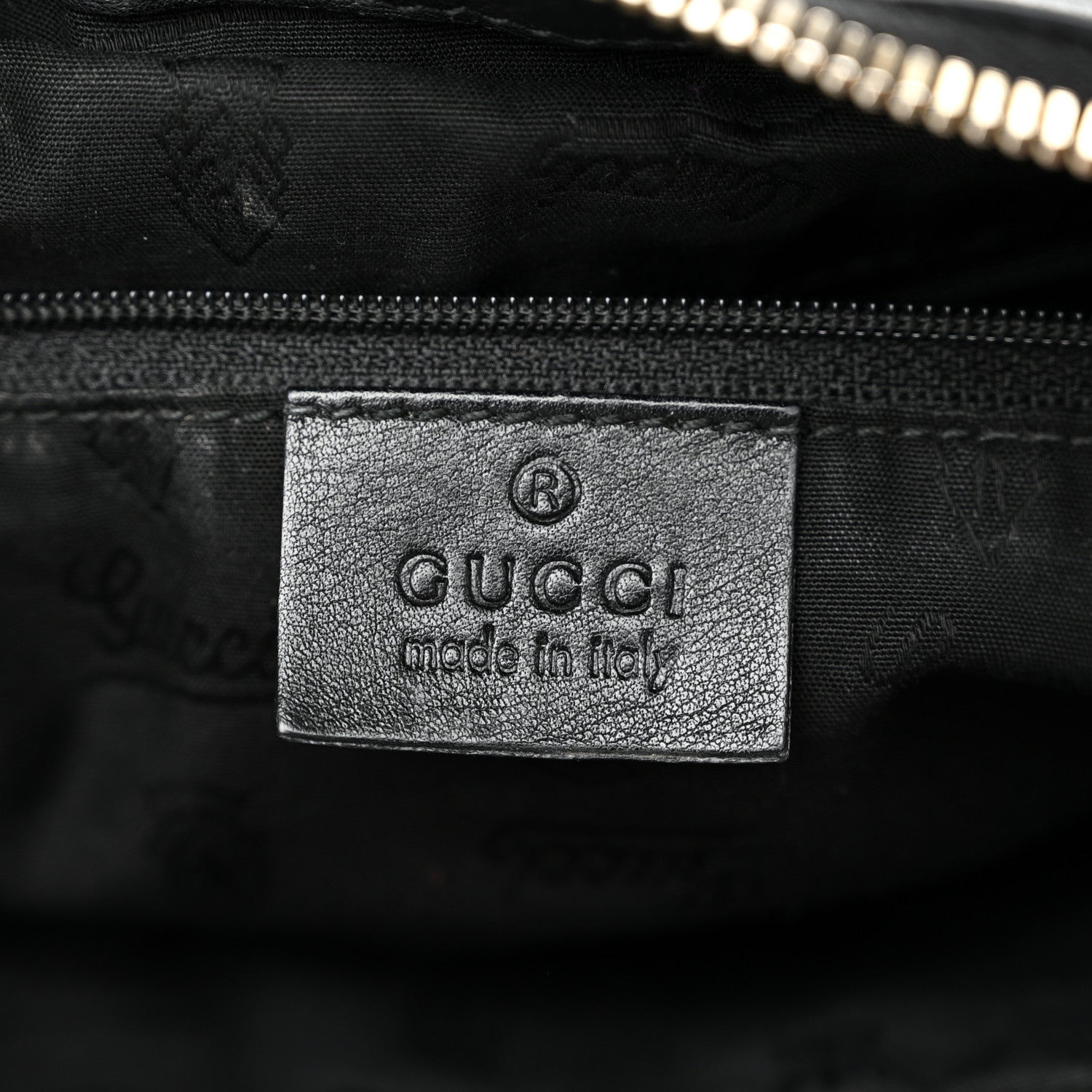 Gucci Guccissima Medium Sukey Hobo Black 6 of 10