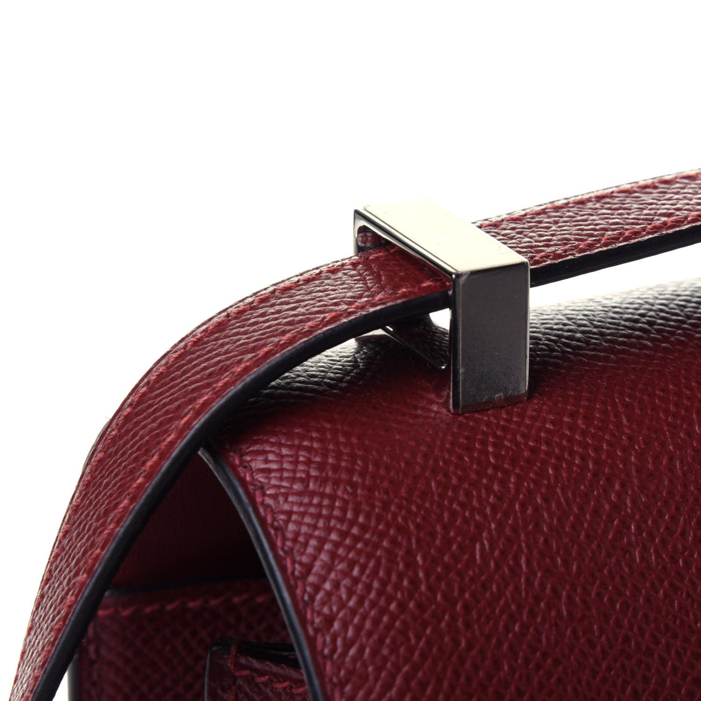 Epsom Enamel Constance 24 Rouge H Bleu Nuit