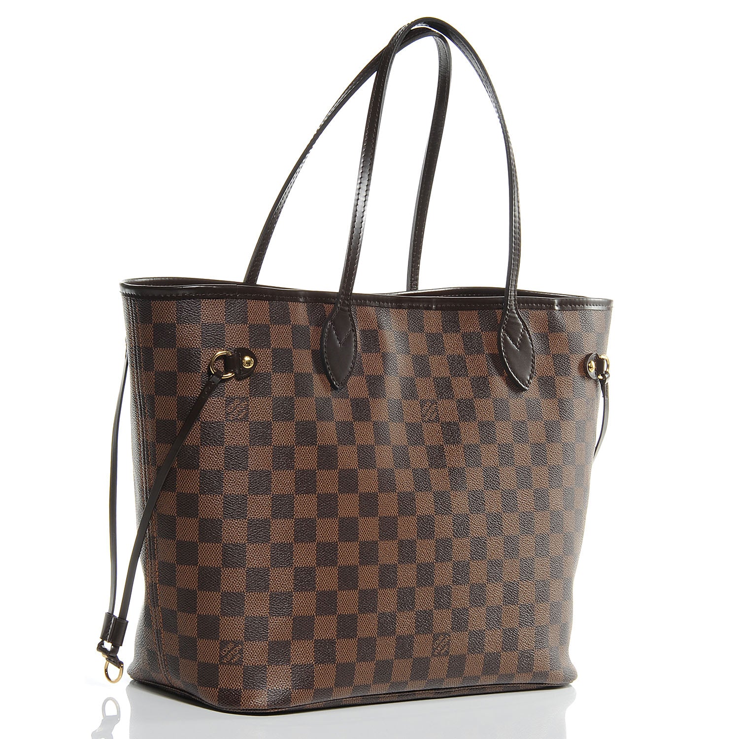 Louis Vuitton Damier Ebene Neverfull MM 3 of 8