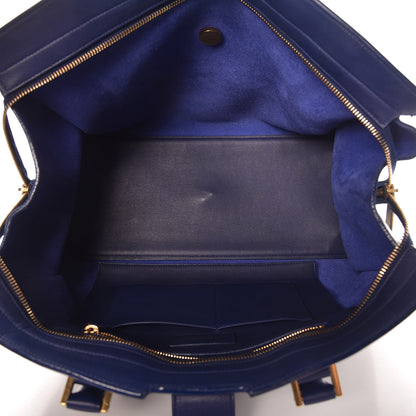 Saint Laurent Calfskin Medium Classic Y Cabas Navy 5 of 24