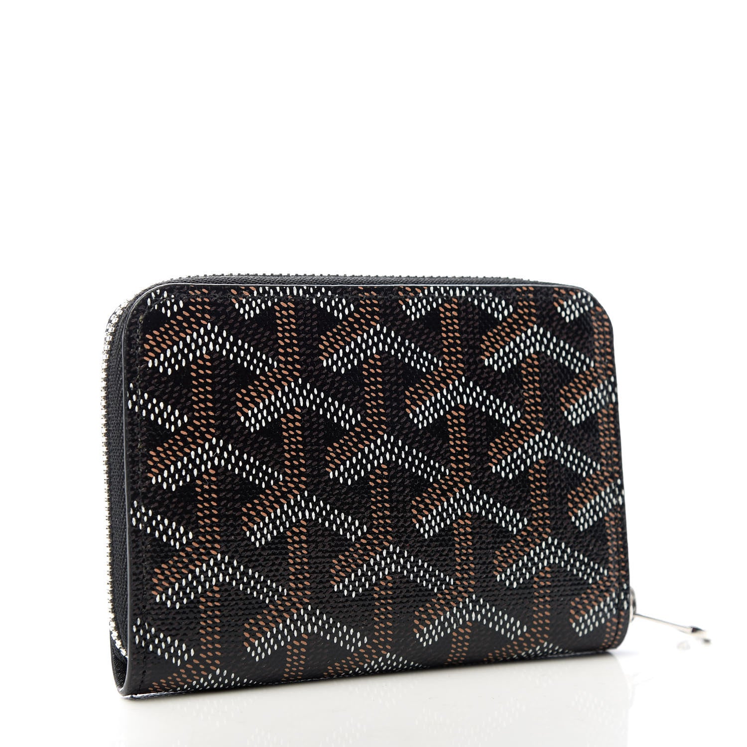Goyard Goyardine Matignon PM Wallet Black 3 of 7