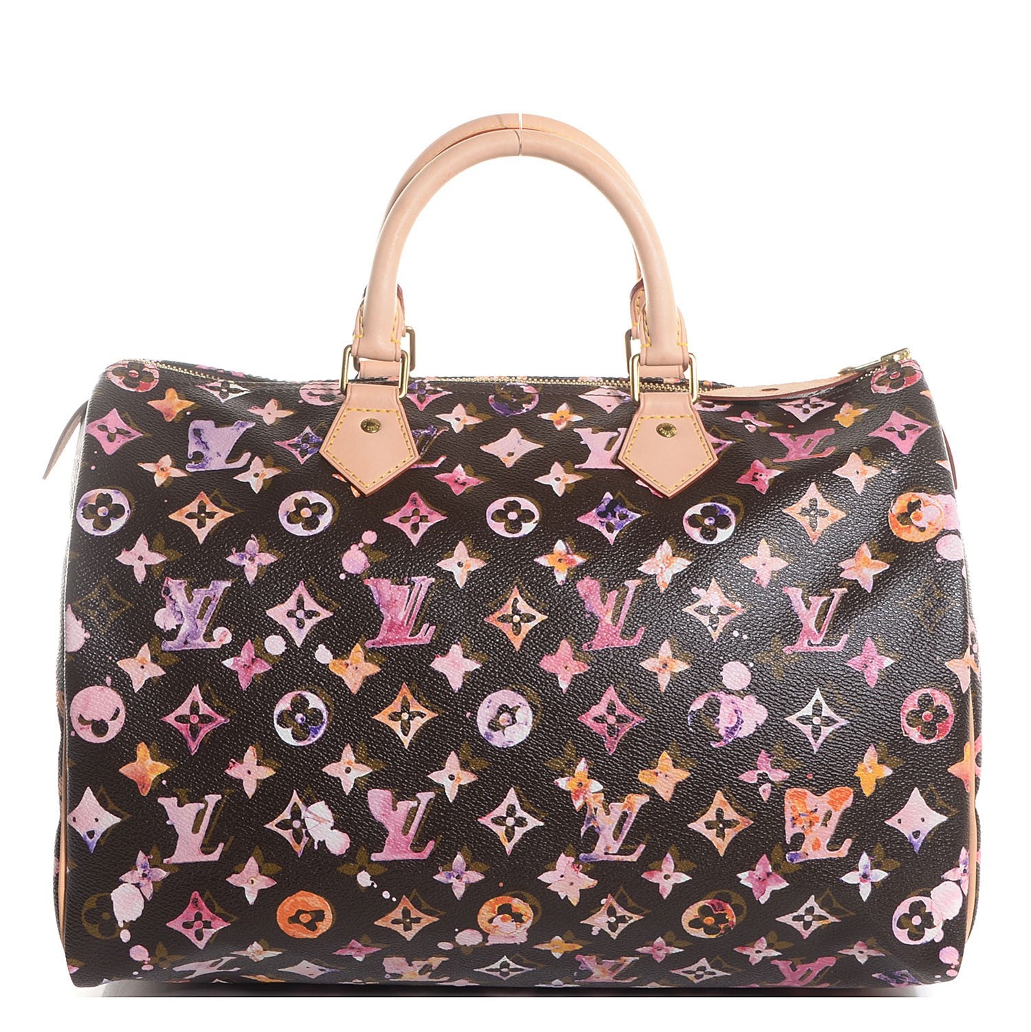 Louis Vuitton Watercolor Aquarelle Speedy 35 Brown 1 of 7