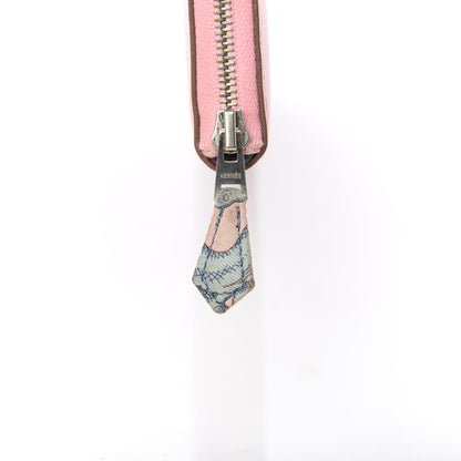 Hermes Epsom Silk'In Wallet Rose Confetti 8 of 9