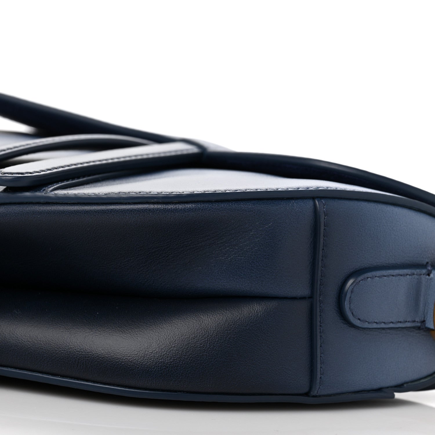 Christian Dior Calfskin Gradient Saddle Bag Indigo Blue 9 of 9