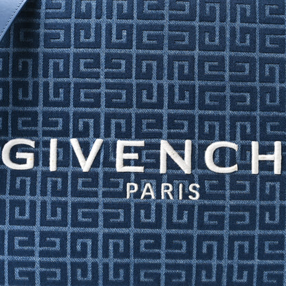 Givenchy Denim 4G Medium Chain Tote Blue 8 of 10