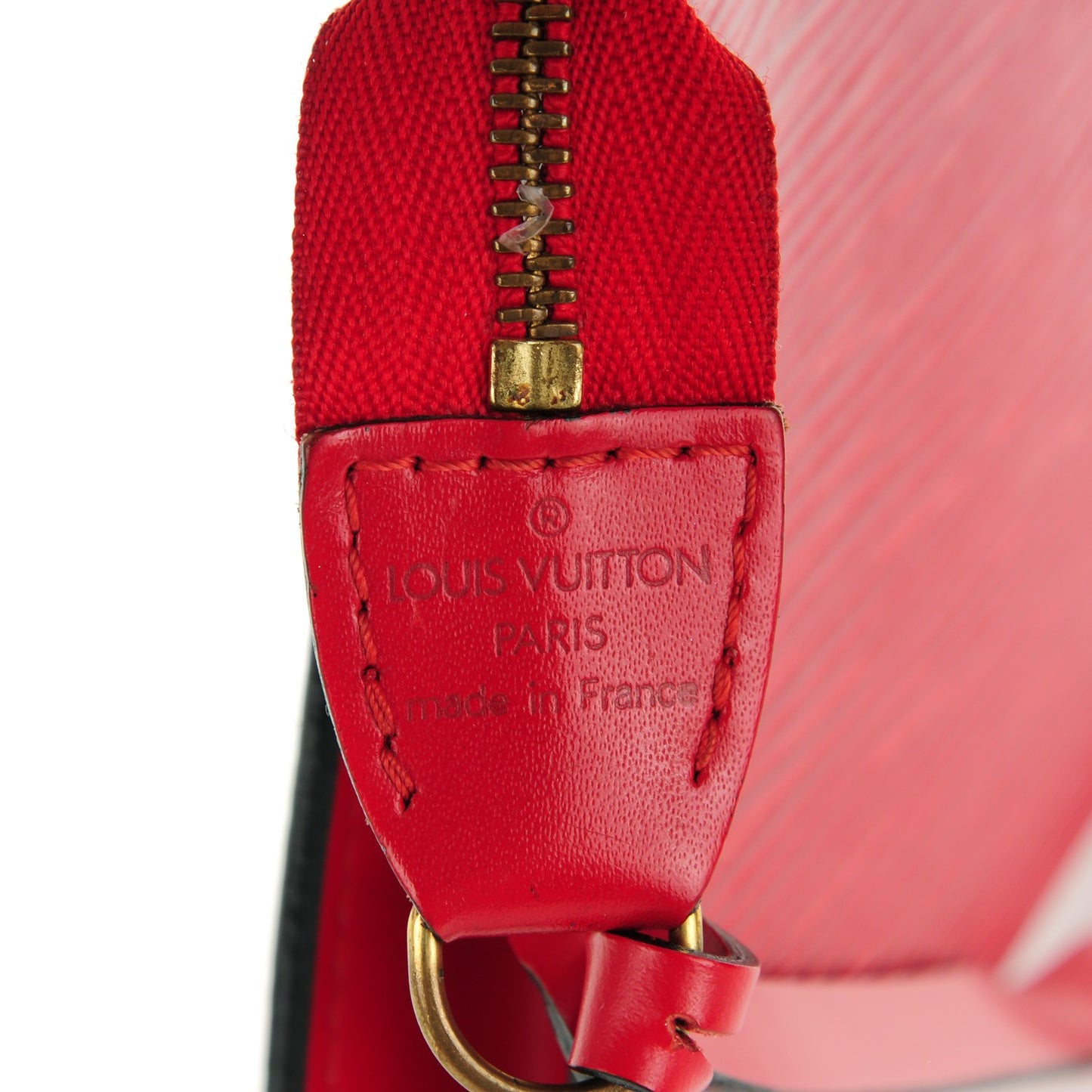 Epi Pochette Accessories 21 Castillan Red