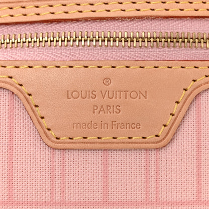 Louis Vuitton Damier Azur Neo Neverfull GM Rose Ballerine 6 of 9