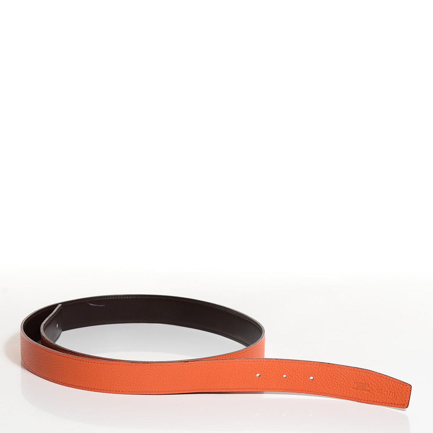 Box Togo 32mm Belt Strap 110 Chocolate Orange