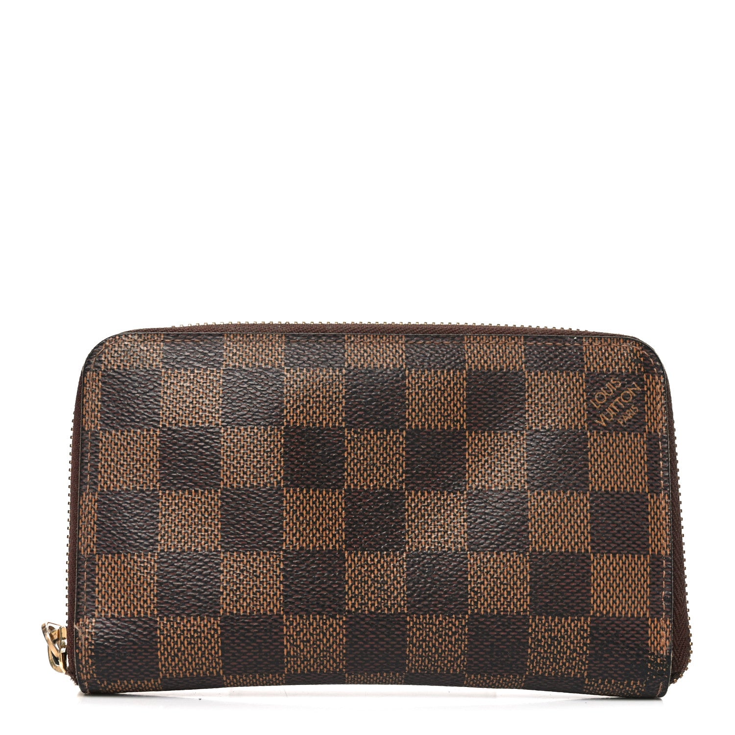 Louis Vuitton Damier Ebene Compact Zippy Wallet 1 of 6