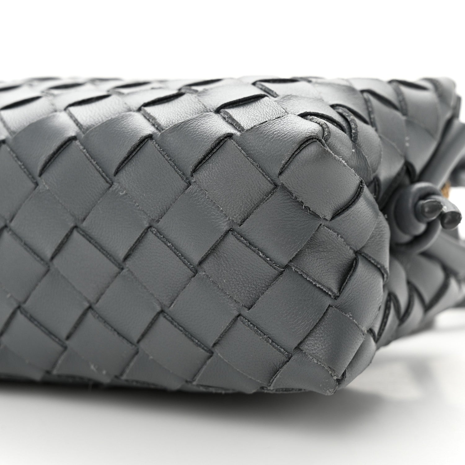 Bottega Veneta Nappa Intrecciato Mini Loop Camera Bag Thunder 9 of 10
