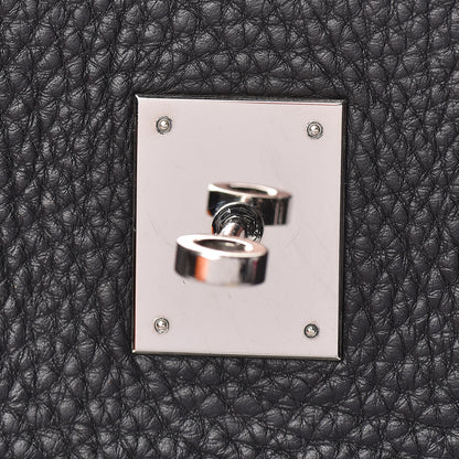 Hermes Taurillon Clemence Birkin 35 Black 23 of 40
