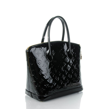 Louis Vuitton Vernis Lockit PM Black 3 of 7