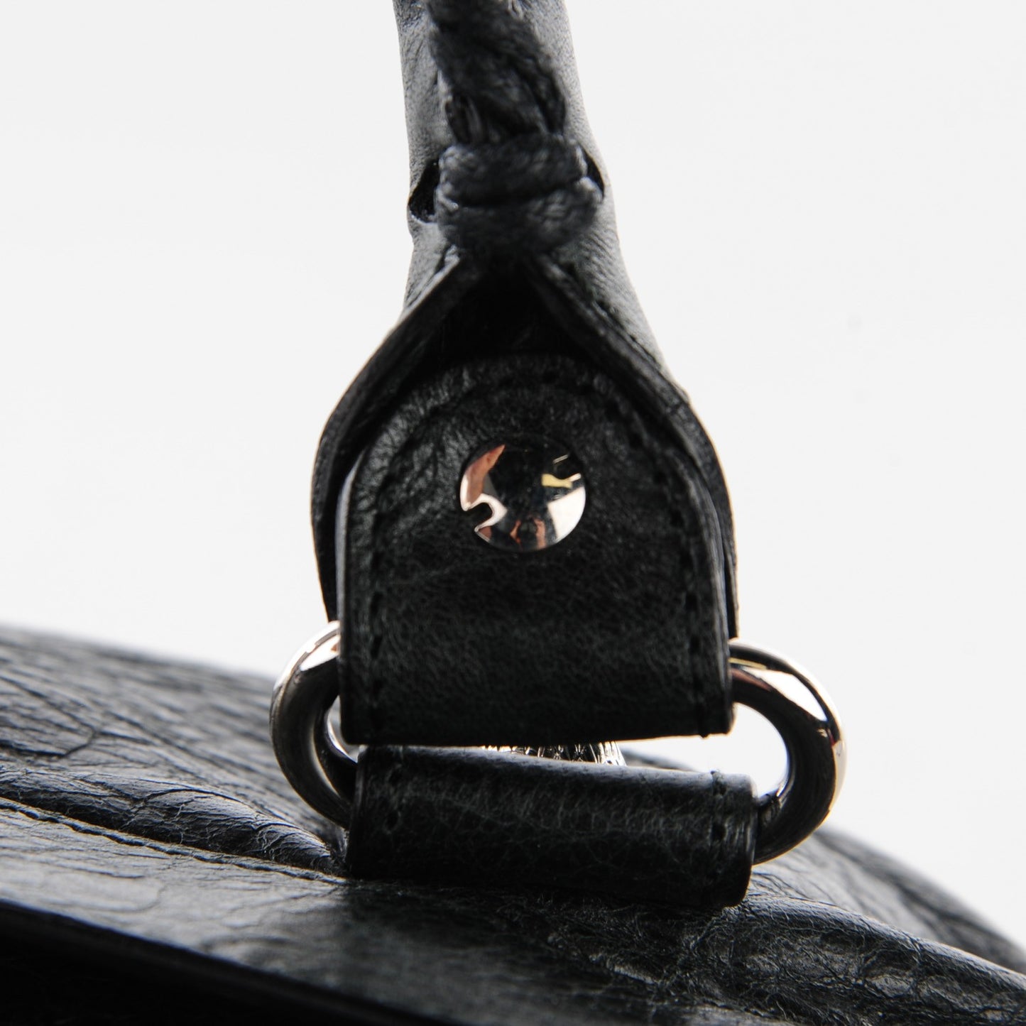 Agneau Giant 12 Silver Hardware First Black