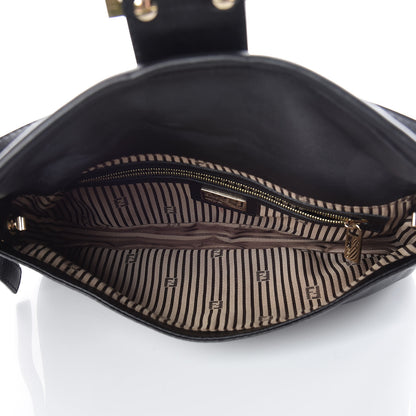 Fendi Calfskin Baguette Black 7 of 9