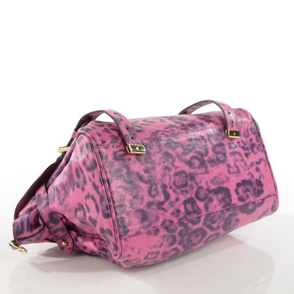 Mulberry Shiny Leopard Alexa Peony Pink 7 of 12