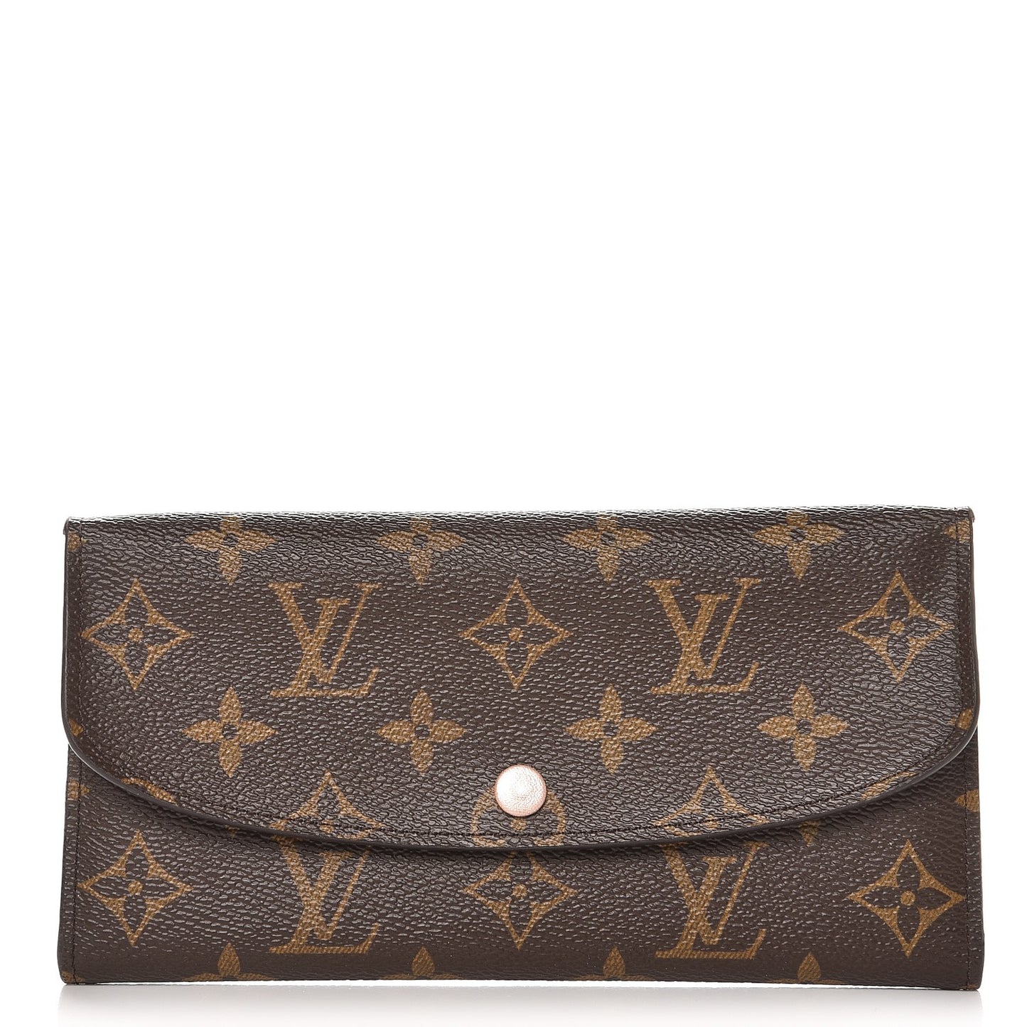 Monogram Emilie Wallet Rose Nacre