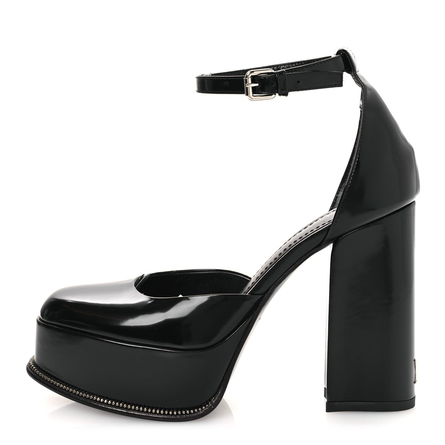 Patent Fame Platform Pumps 36  Black