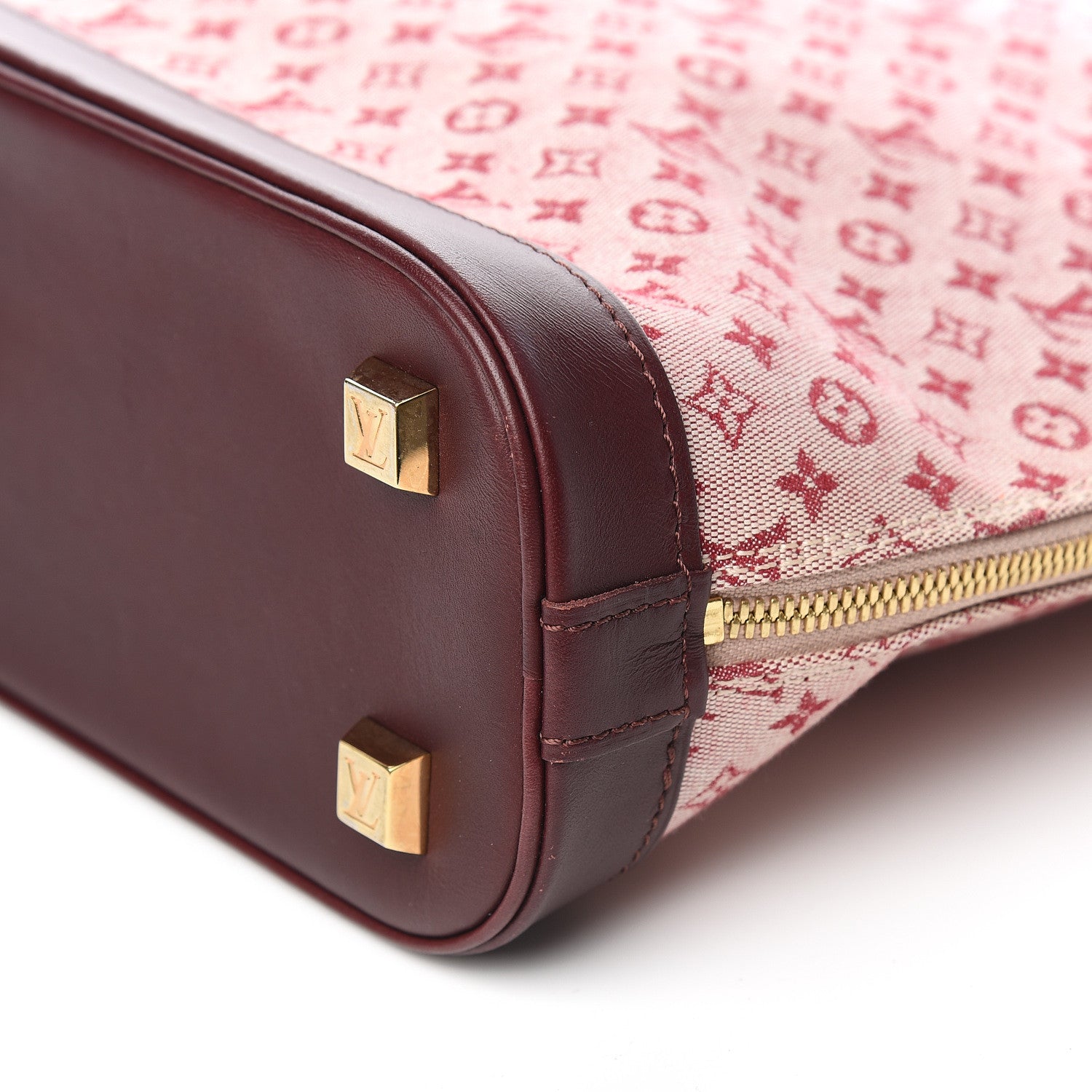 Louis Vuitton Mini Monogram Alma Haut Cherry 11 of 13