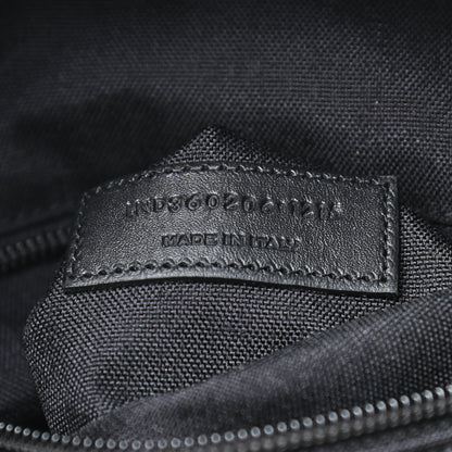 Saint Laurent Metallic Buffalo Star Hunting Backpack Silver Red 9 of 14