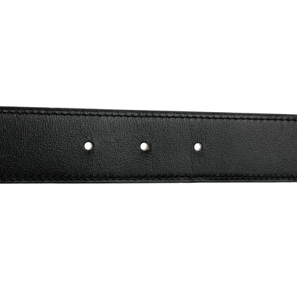 Hermes Box Togo 32mm H Belt 80 Black Gold 3 of 7