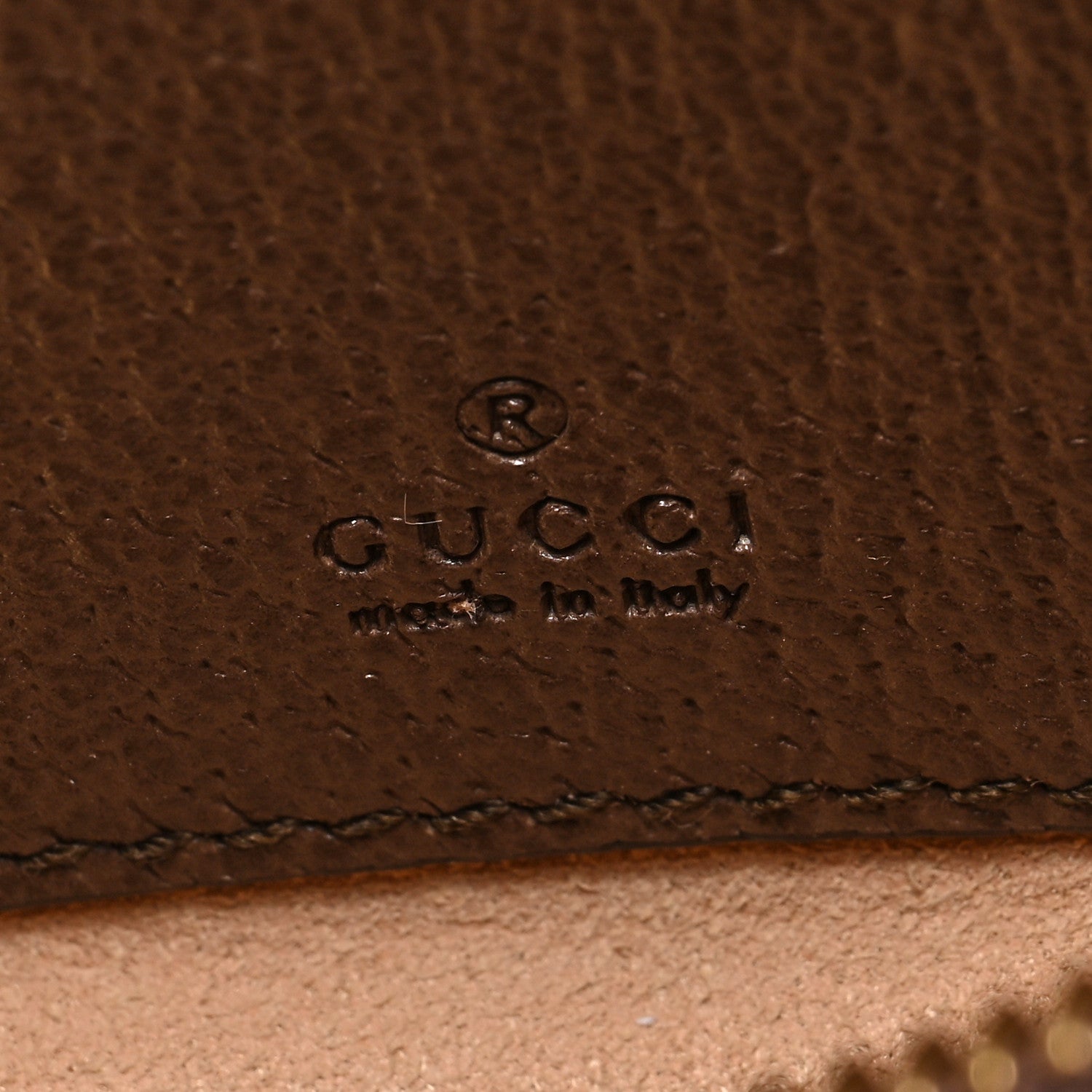 Gucci GG Supreme Monogram Textured Calfskin Web Mini Ophidia Half Moon Hobo Beige Ebony New Acero 5 of 8