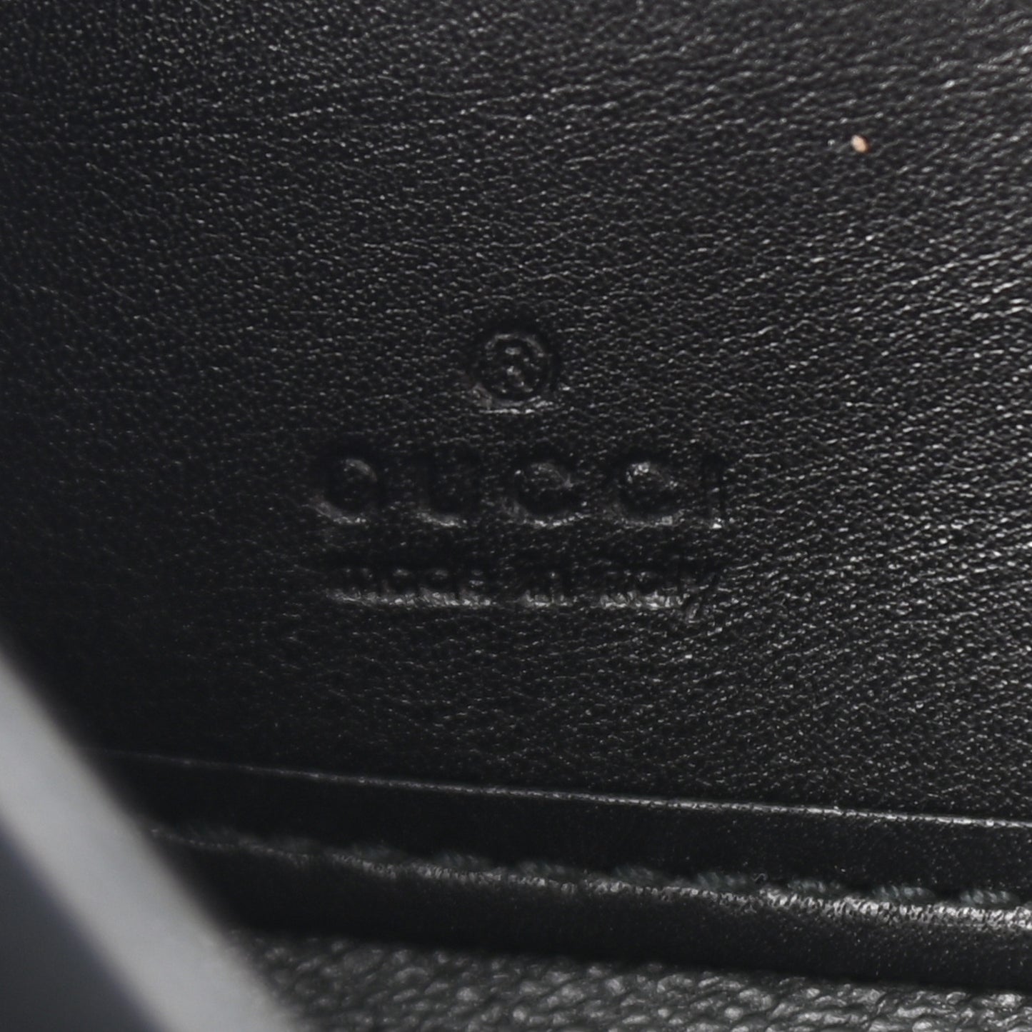 Guccissima Sukey Zip Around Wallet Black