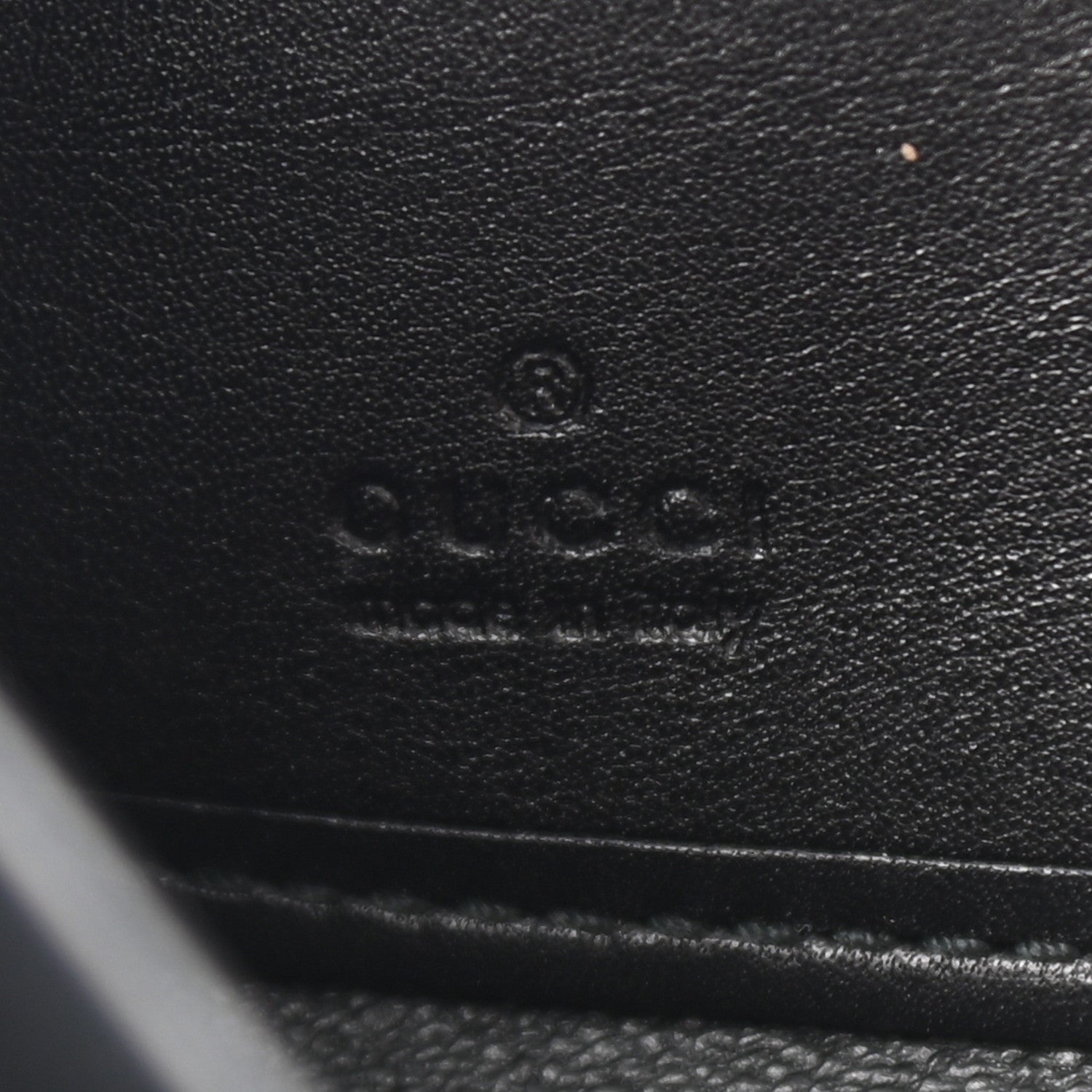 Gucci Guccissima Sukey Zip Around Wallet Black 6 of 8